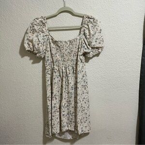 H&M XXL MINI DRESS FLORAL